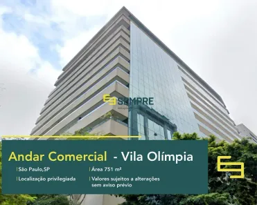 Imóvel Comercial para alugar, 752m² no Vila Olímpia, São Paulo