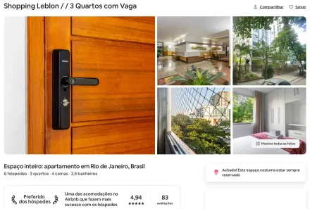 Apartamento com 3 Quartos para venda ou aluguel, 90m² no Leblon, Rio de Janeiro