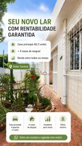 Casa com 4 Quartos à venda, 264m² no Setor Central, Goiânia