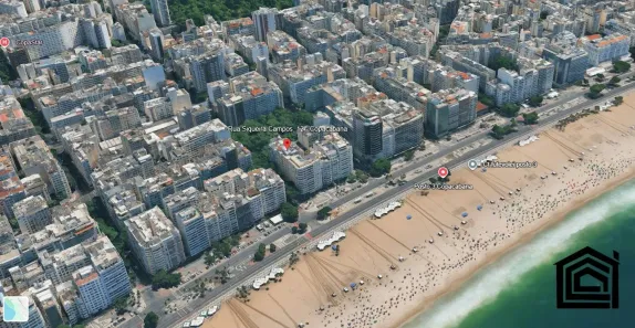 Apartamento com 2 Quartos à venda, 65m² no Copacabana, Rio de Janeiro