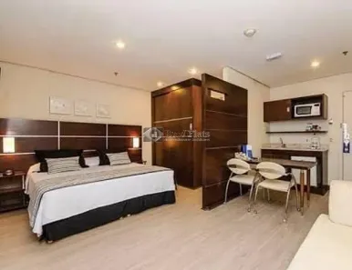 Flat com 1 Quarto para alugar, 38m² no Chácara Santo Antônio (Zona Sul), São Paulo