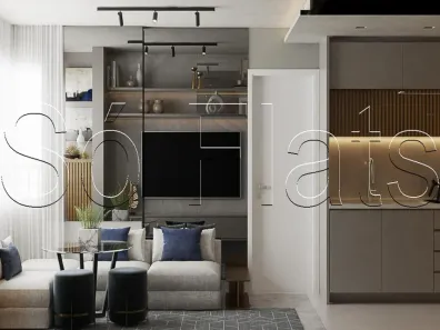 Flat com 1 Quarto para alugar, 26m² no Vila Olímpia, São Paulo