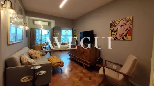 Apartamento com 2 Quartos para alugar, 80m² no Leblon, Rio de Janeiro