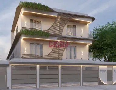 Casa de Condomínio com 2 Quartos à venda, 60m² no Sítio do Campo, Praia Grande
