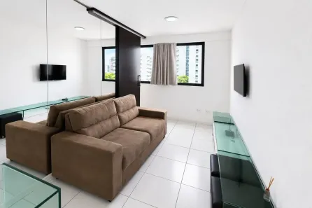 Apartamento com 1 Quarto para alugar, 36m² no Boa Viagem, Recife