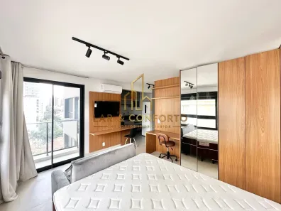 Apartamento com 1 Quarto para alugar, 35m² no Sumaré, São Paulo