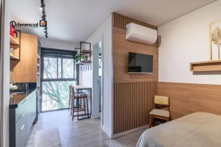Apartamento com 1 Quarto à venda, 21m² no Guaíra, Curitiba