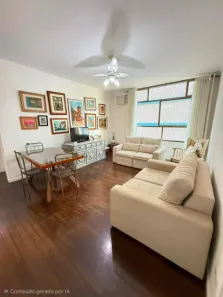 Apartamento com 2 Quartos para alugar, 98m² no Aparecida, Santos