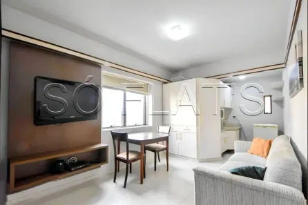 Apartamento com 1 Quarto à venda, 31m² no Cidade Monções, São Paulo