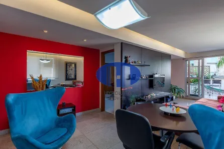 Apartamento com 3 Quartos para venda ou aluguel, 135m² no Serra, Belo Horizonte