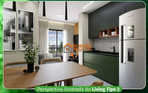 Apartamento com 2 Quartos à venda, 37m² no Água Chata, Guarulhos