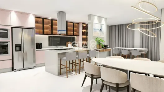 Apartamento com 3 Quartos para alugar, 194m² no Orleans, Curitiba