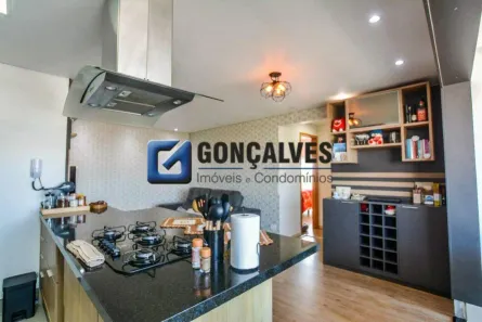 Apartamento com 2 Quartos à venda, 83m² no Vila Scarpelli, Santo André