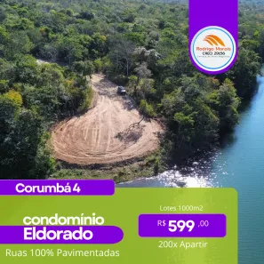 Lote/Terreno à venda, 1000m² no Jardim Brasília II, Águas Lindas de Goiás
