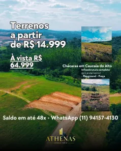 Lote/Terreno à venda, 500m² no Jardim Santa Paula, Cotia