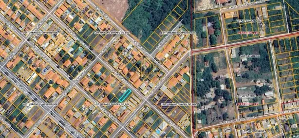 Lote/Terreno à venda, 360m² no Petrópolis, Várzea Grande