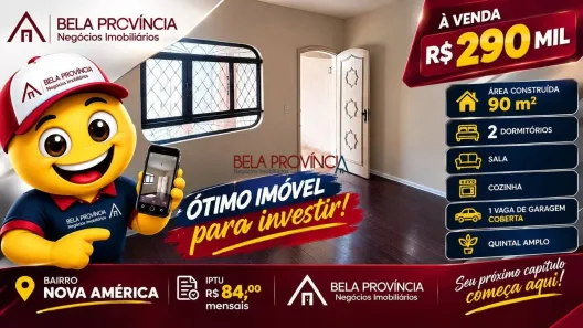 Casa com 2 Quartos à venda, 90m² no Nova América, Piracicaba