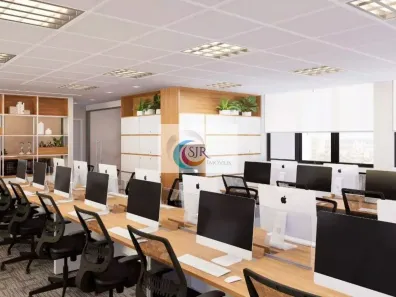 Sala Comercial para alugar, 170m² no Cidade Monções, São Paulo