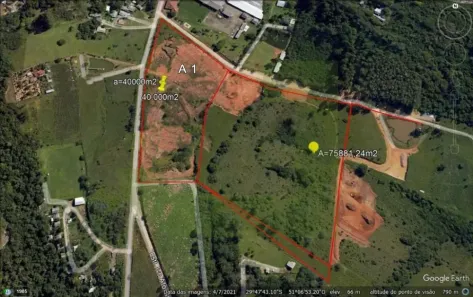 Lote/Terreno à venda, 75881m² no Fazenda São Borja, São Leopoldo