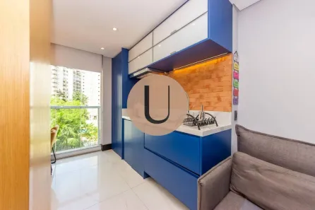 Apartamento com 1 Quarto à venda, 35m² no Santo Amaro, São Paulo
