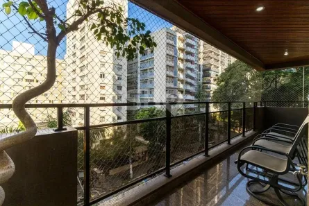 Apartamento com 4 Quartos para alugar, 186m² no Santa Cecília, São Paulo