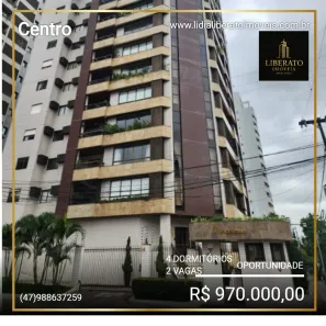 Apartamento com 4 Quartos à venda, 217m² no Centro, Joinville