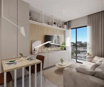 Apartamento com 1 Quarto à venda, 27m² no Alto da Glória, Curitiba