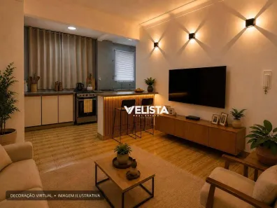 Apartamento com 1 Quarto à venda, 30m² no Gonzaga, Santos