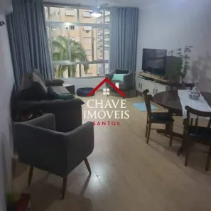 Apartamento com 3 Quartos à venda, 122m² no Gonzaga, Santos