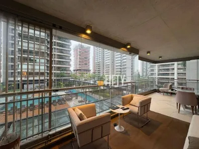 Apartamento com 3 Quartos para venda ou aluguel, 167m² no Jardim das Acácias, São Paulo