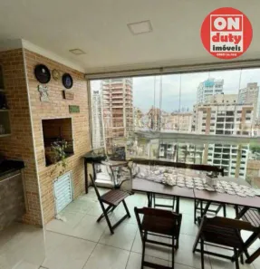 Apartamento com 3 Quartos à venda, 120m² no Ponta da Praia, Santos