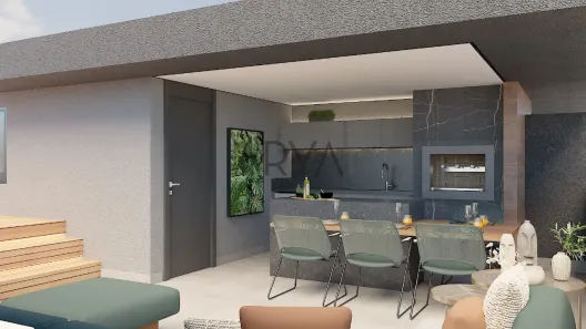 Casa de Condomínio com 3 Quartos à venda, 179m² no Centro Cívico, Curitiba