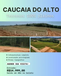 Lote/Terreno à venda, 500m² no Centro (Caucaia do Alto), Cotia
