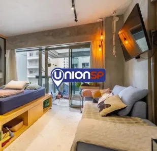 Apartamento com 1 Quarto à venda, 38m² no República, São Paulo