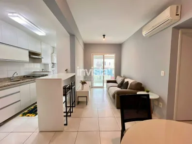 Apartamento com 1 Quarto para alugar, 50m² no Gonzaga, Santos