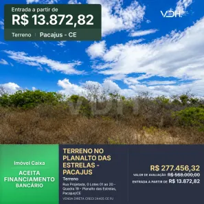 Lote/Terreno à venda, 7200m² no Pacajus, Pacajus
