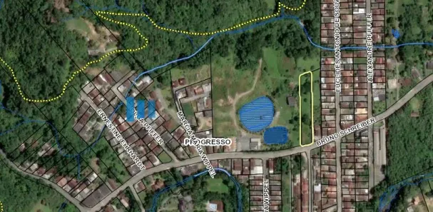 Lote/Terreno à venda, 2775m² no Velha, Blumenau