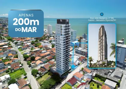 Apartamento com 2 Quartos à venda, 59m² no Centro Picarras, Balneário Piçarras