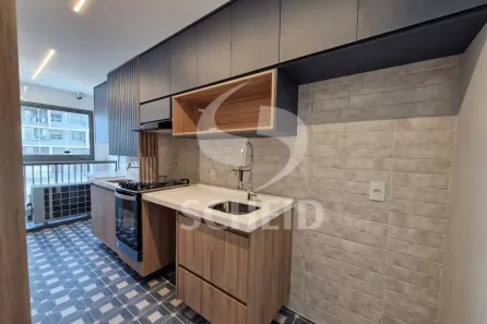 Apartamento com 1 Quarto à venda, 48m² no Santo Amaro, São Paulo