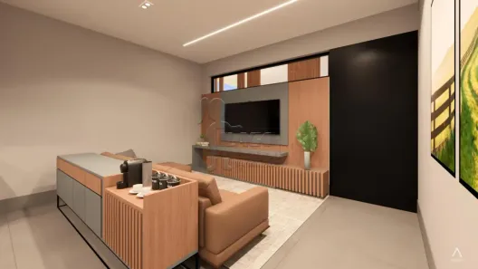 Casa de Condomínio com 3 Quartos à venda, 160m² no Real Sul, Ribeirão Preto