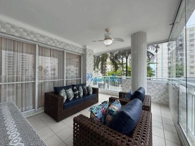 Apartamento com 3 Quartos à venda, 129m² no Vila Alzira, Guarujá