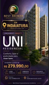 Apartamento com 2 Quartos à venda, 48m² no Jardim Hubert, Indaiatuba