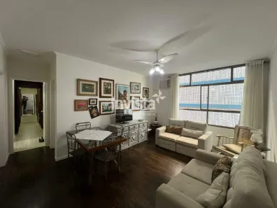 Apartamento com 2 Quartos para alugar, 98m² no Aparecida, Santos
