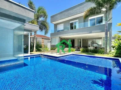 Casa de Condomínio com 5 Quartos à venda, 450m² no Jardim Acapulco, Guarujá