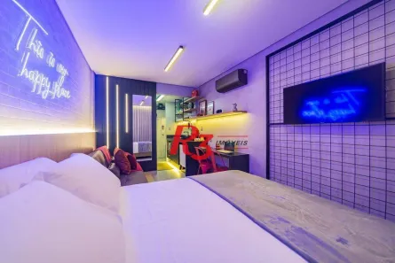 Kitnet com 1 Quarto à venda, 28m² no José Menino, Santos