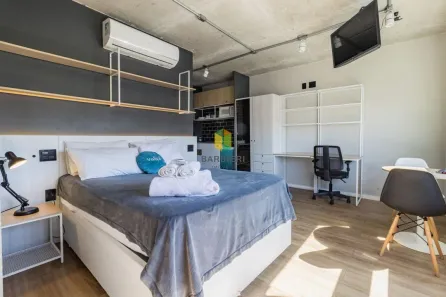 Flat com 1 Quarto à venda, 27m² no Santa Cecília, Porto Alegre