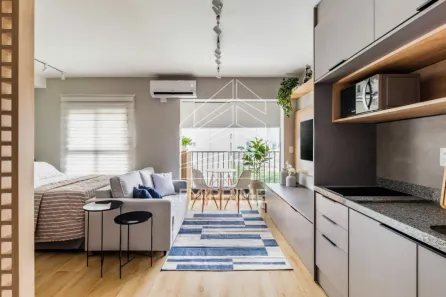 Kitnet com 1 Quarto à venda, 29m² no Pinheiros, São Paulo