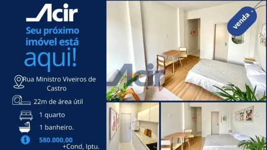 Apartamento com 1 Quarto à venda, 28m² no Copacabana, Rio de Janeiro