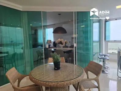 Apartamento com 3 Quartos para alugar, 191m² no Meia Praia, Itapema