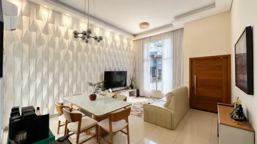 Casa de Condomínio com 3 Quartos à venda, 137m² no Residencial Real Parque Sumaré, Sumaré